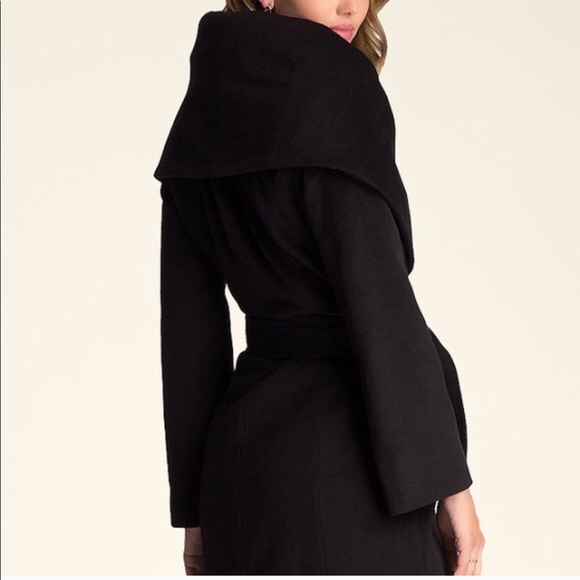 Bebe Black Coat - Picture 2 of 9